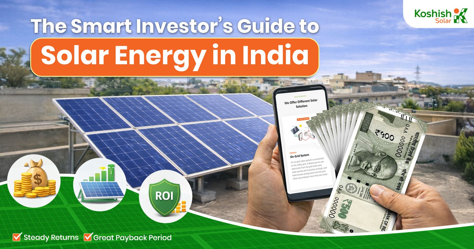 solar investment in India
